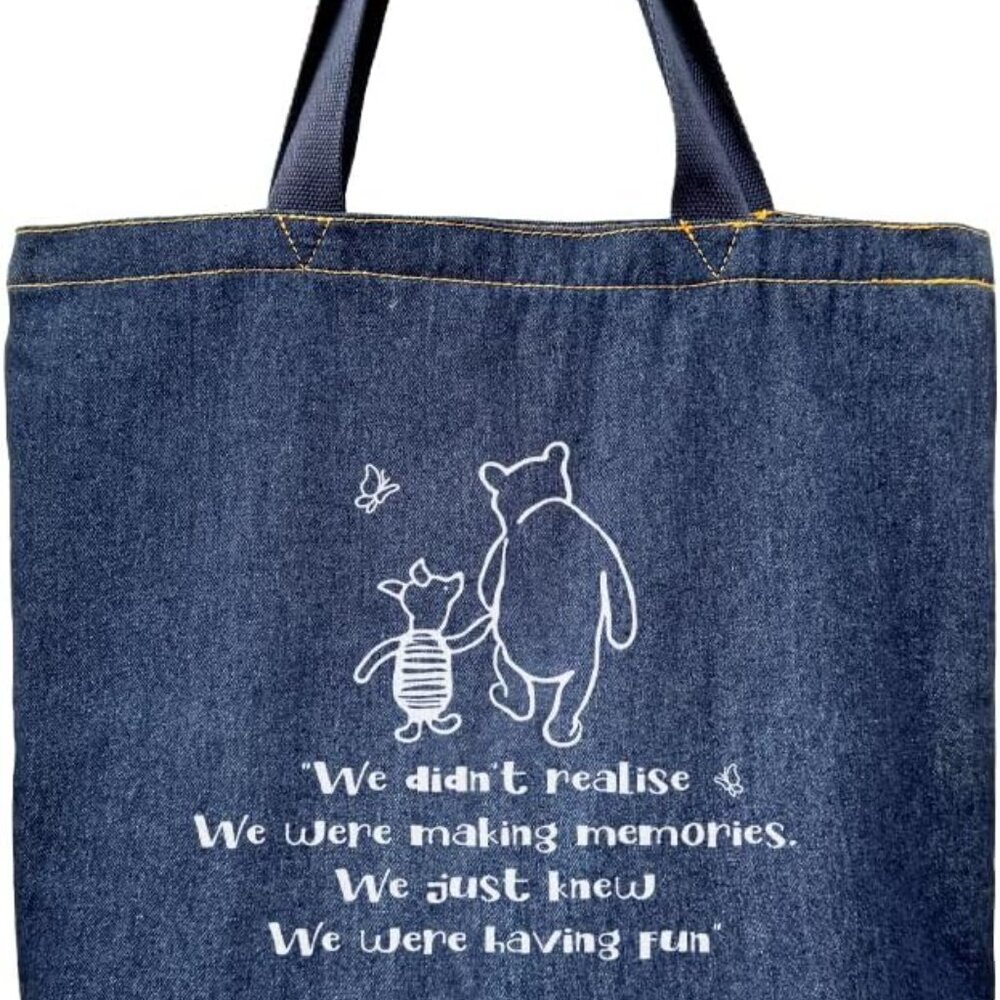 Denim Tote Bag, Denim Handbags for Women, Casual Hobo Tote Shoulder Bags, Retro